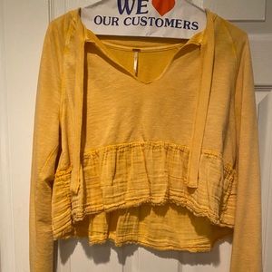 Free People Crop Sweater
